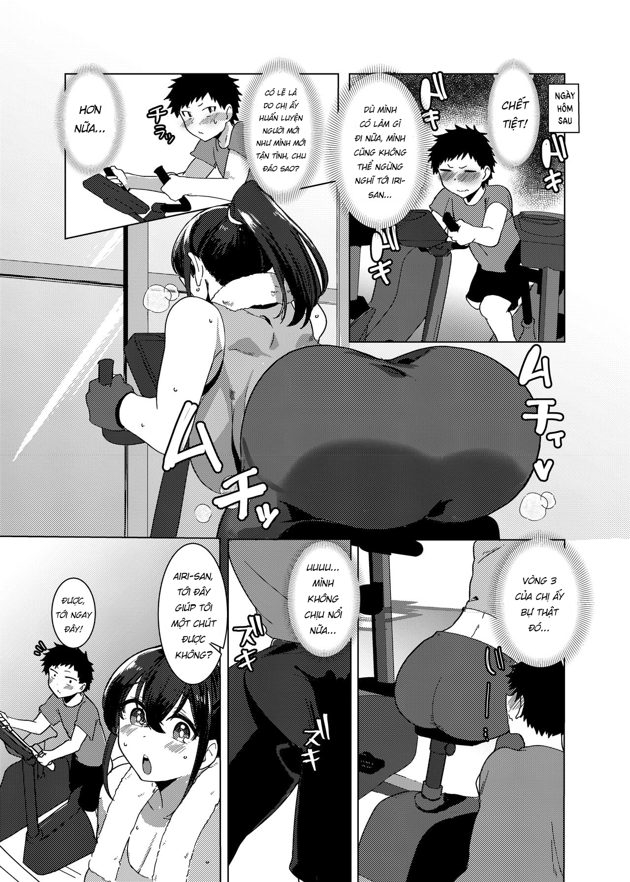 Đọc truyện hentai Động lực tập gym - Oneshot