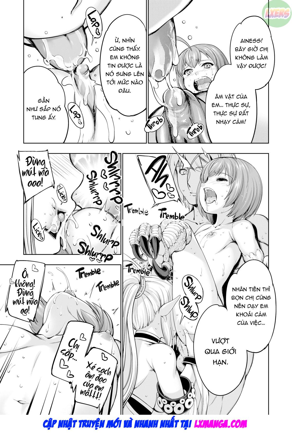 Đọc truyện hentai Rạp xiếc lãng mạn Cô gái quái vật - Chap 4