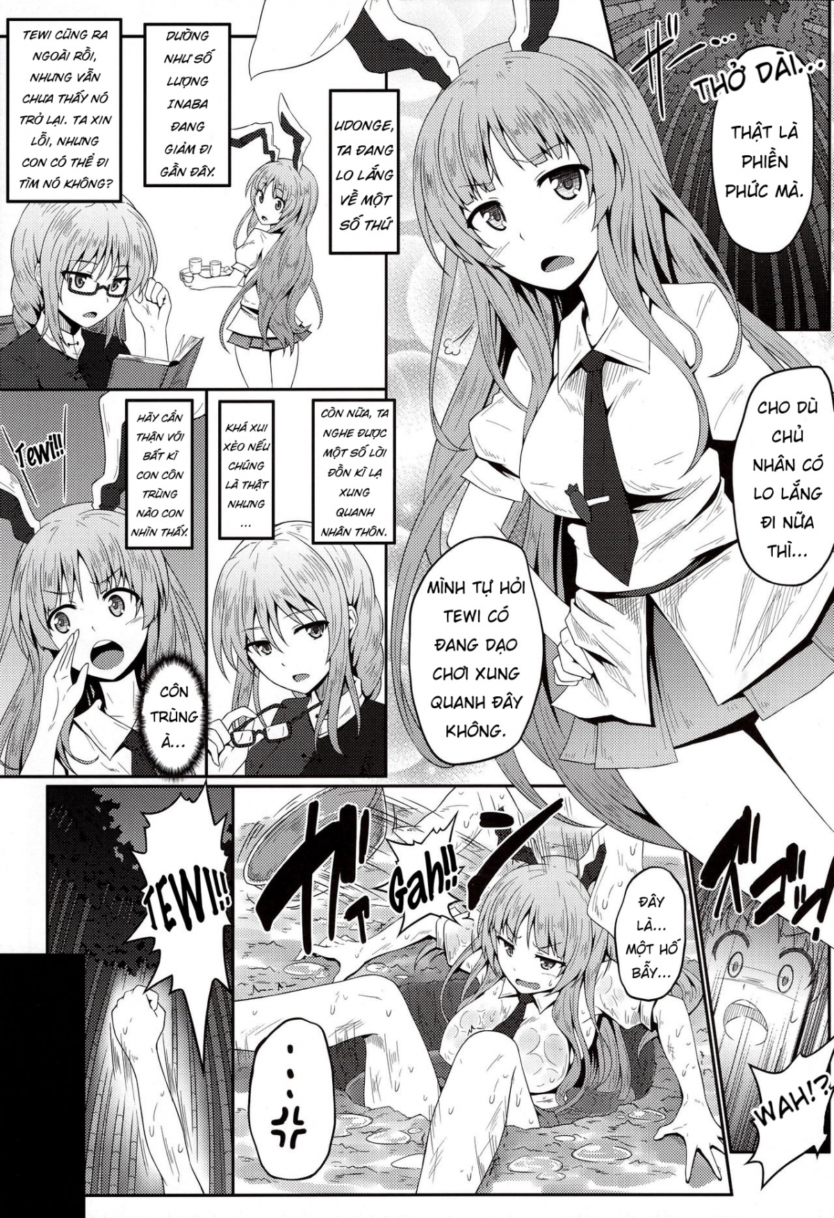 Đọc truyện hentai Gokuchuu Seikatsu ~Reisen Gumo~ (Touhou Project) - Oneshot