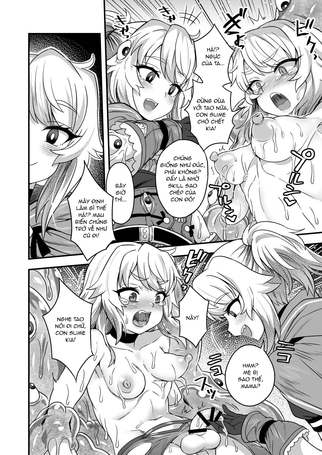 Đọc truyện hentai Chuyển sinh vởi Cheat Skill, tôi trở thành mẹ của Slime - Chap 1-2