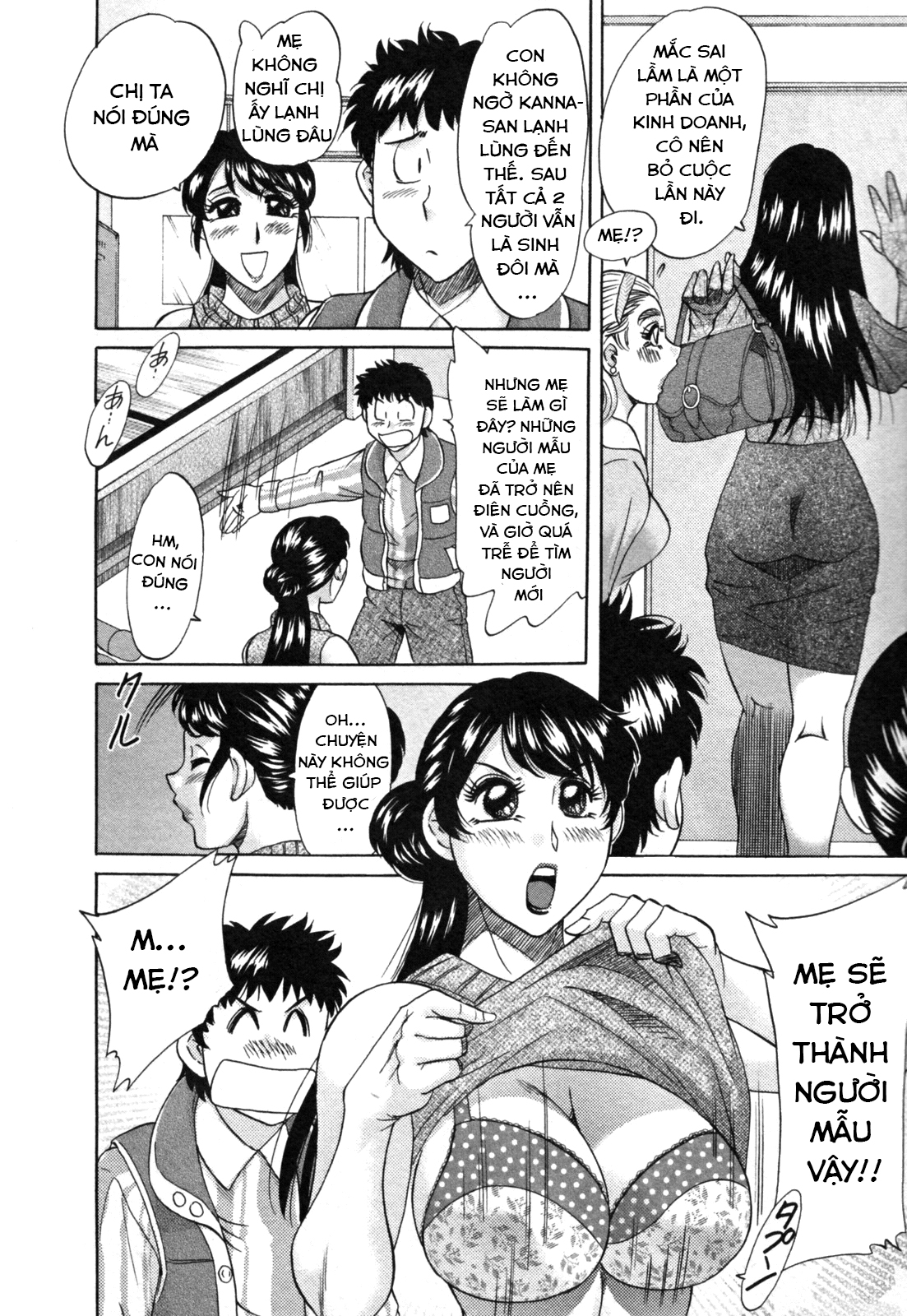 Đọc truyện hentai 2 người mẹ - Chap 13-Nữ thần sắc đẹp