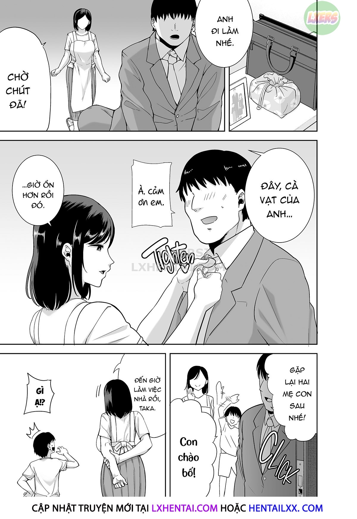 Đọc truyện hentai Natsuzuma ~Natsu, Ryokan, Nanpa Otoko-Tachi Ni Ochita Tsuma~ - Chap 3 - Không che