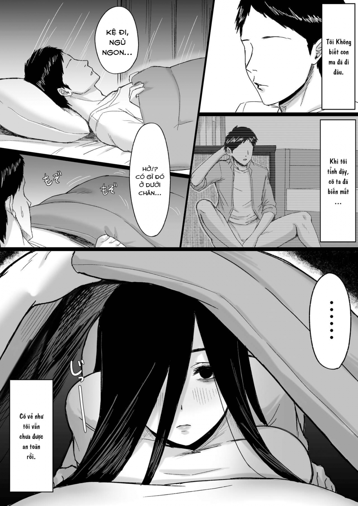 Đọc truyện hentai Shiroi Heya ~Mukanjou Bakunyuu Yuurei ni Shinu made Shiboritorareru~ - Oneshot