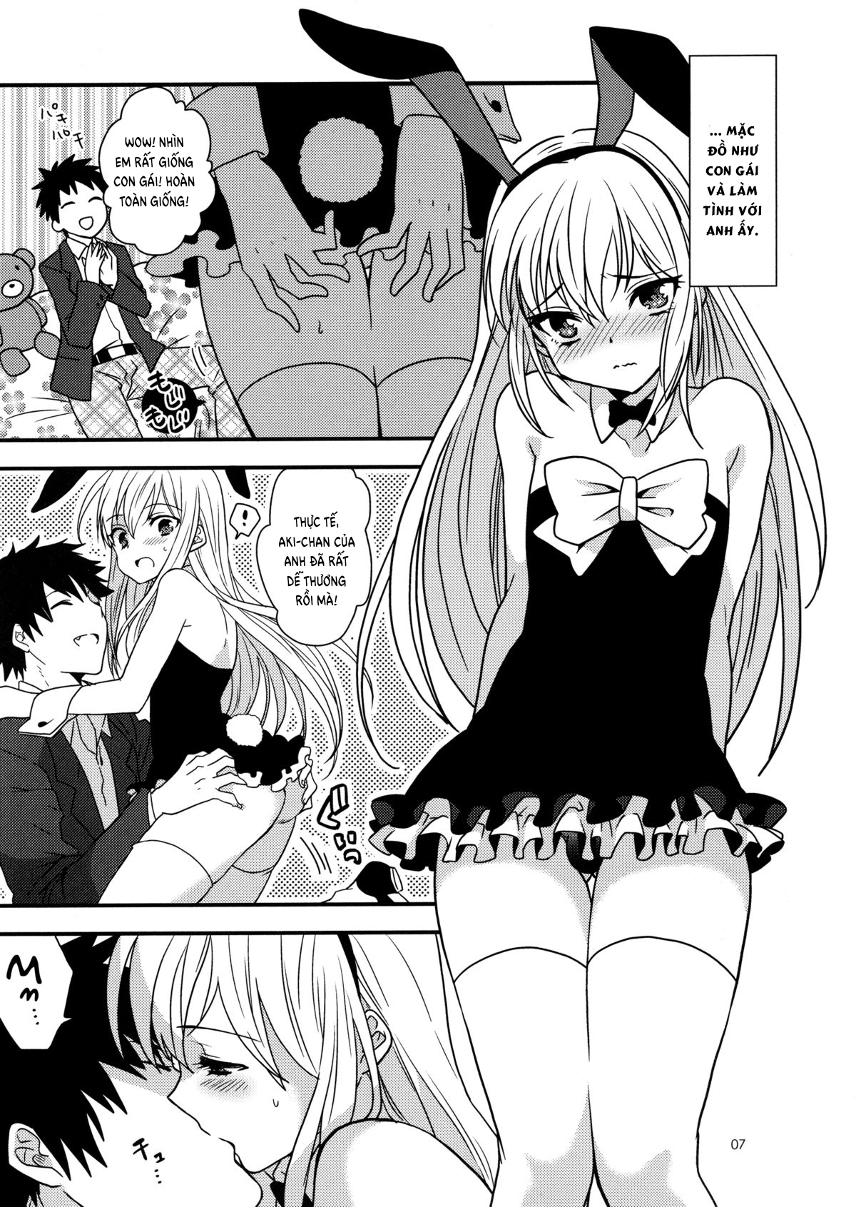 Đọc truyện hentai Hyper Usagi Mode!! - Oneshot
