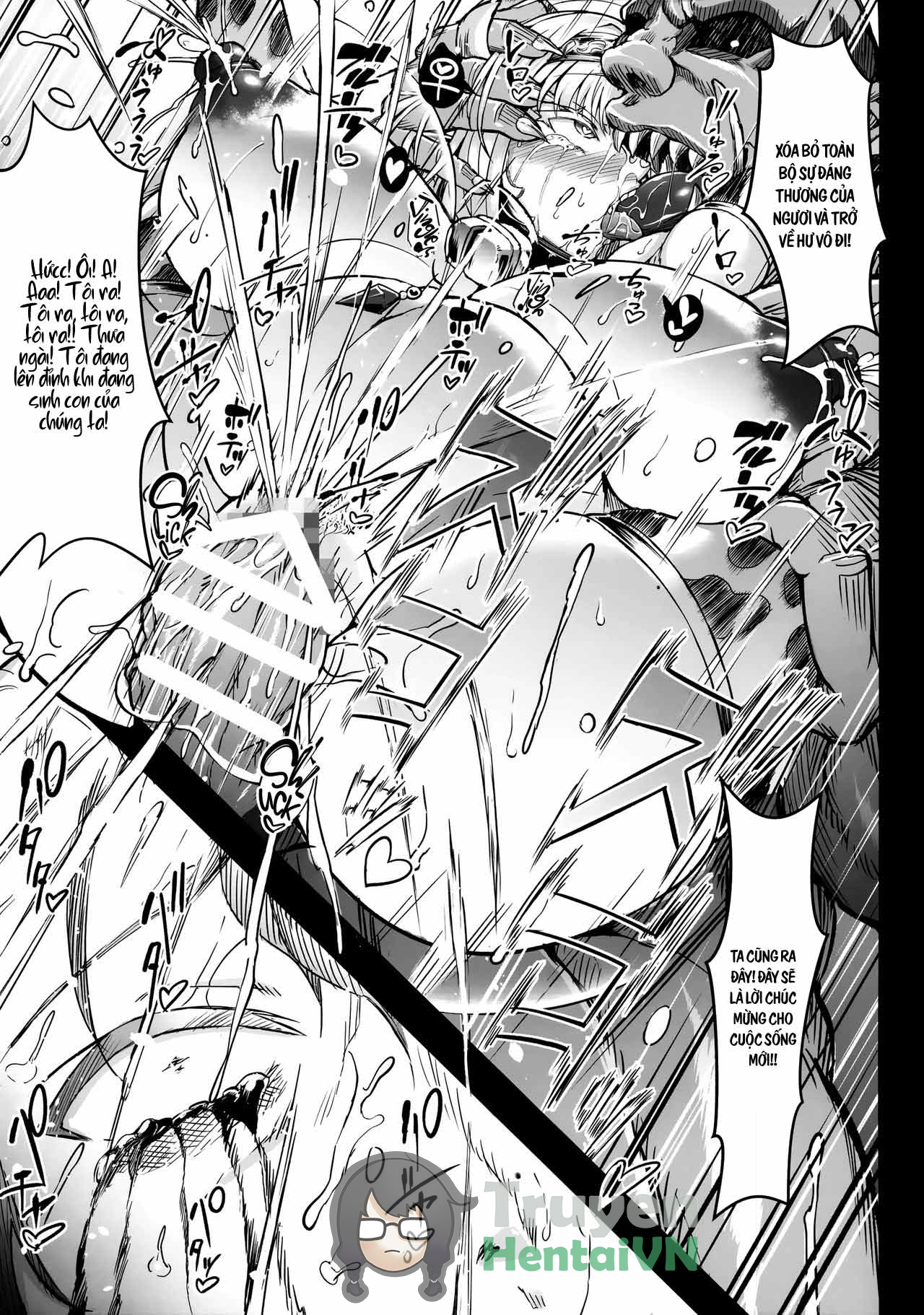 Đọc truyện hentai (C97) [XMODEL (Nishiki Ai)] GUND CUNNUM Vol. 5 Shussan Bokujou Kokuin no Onna Kishi Netori Kanryou Hen - Oneshot