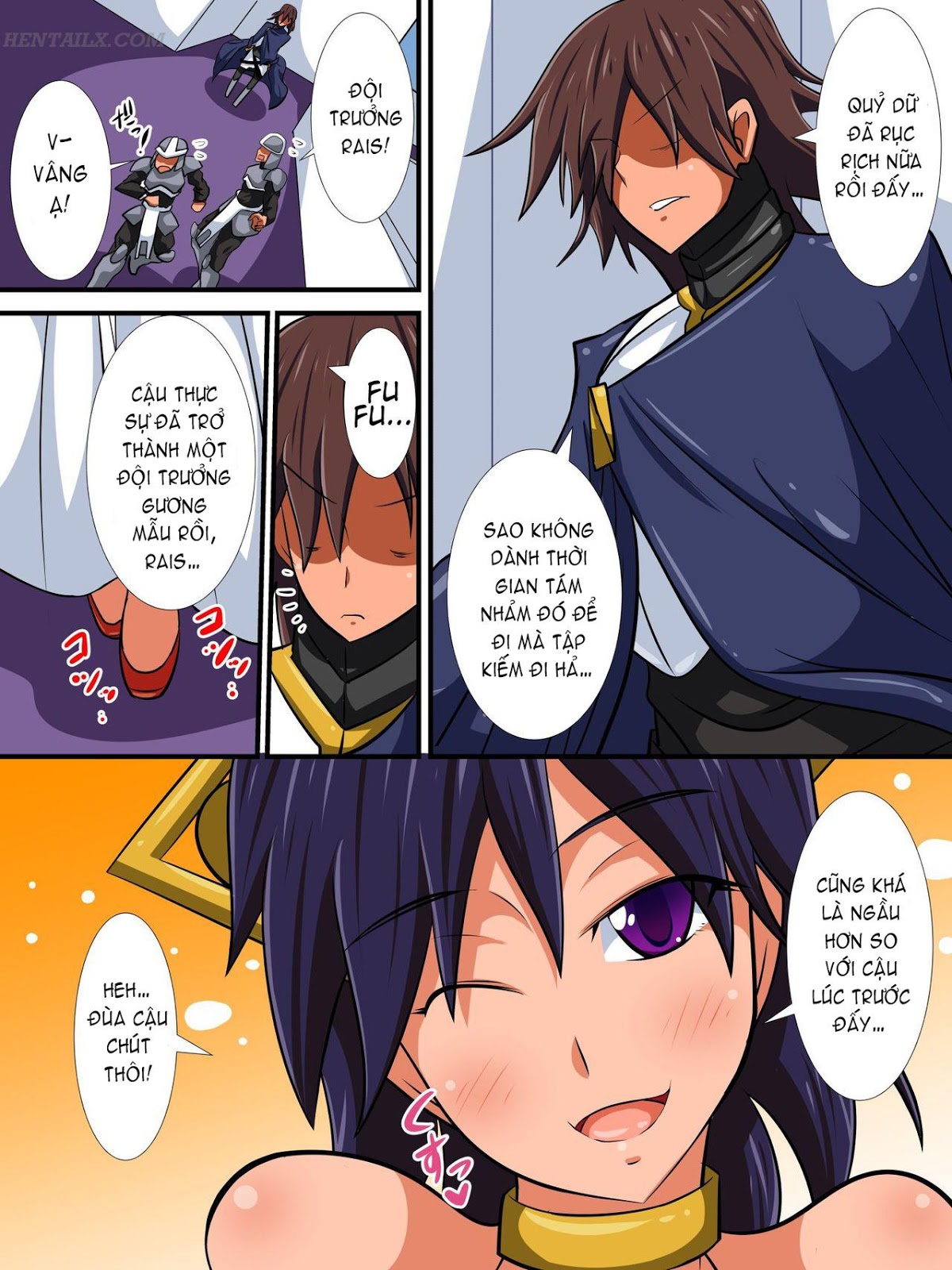 Đọc truyện hentai Osananajimi no Onna Kishi ga Oujo ni Naru Made Zenpen - Chap 2 - [END]