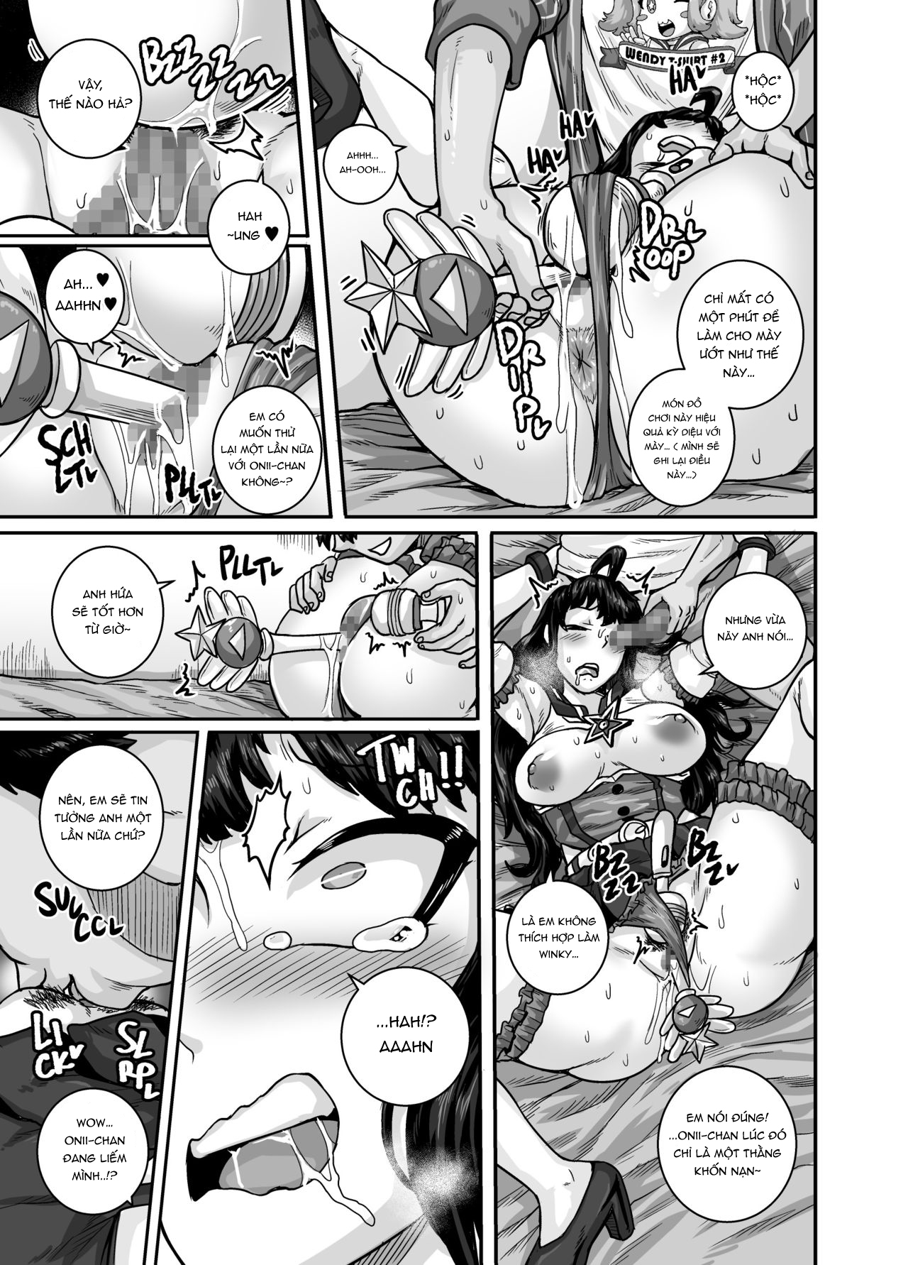 Đọc truyện hentai Dạy Dỗ Con Em Láo Lòn Bằng Con Cá Chà Bặc - Vol 2 - Chap 2 - Phang em gái phép thuật
