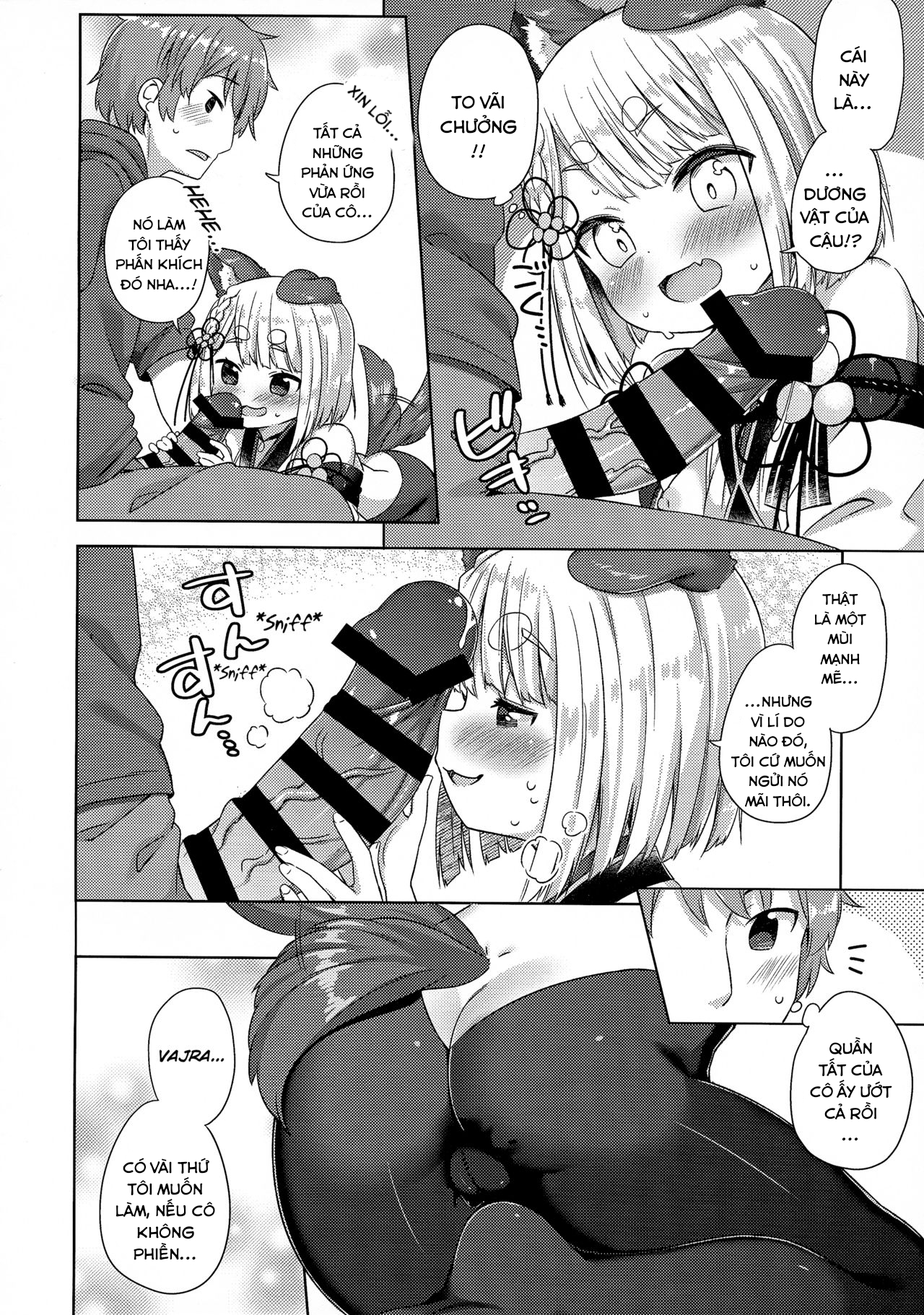 Đọc truyện hentai Inugami-sama wa Dokidoki ga Tomaranai!! - Oneshot