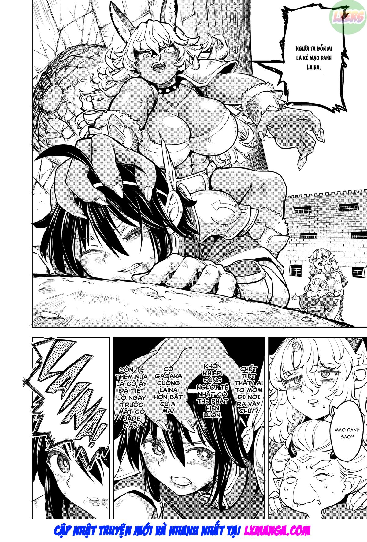 Đọc truyện hentai Tái sinh thành một nữ anh hùng có 5 người vợ quỷ - Chap 6