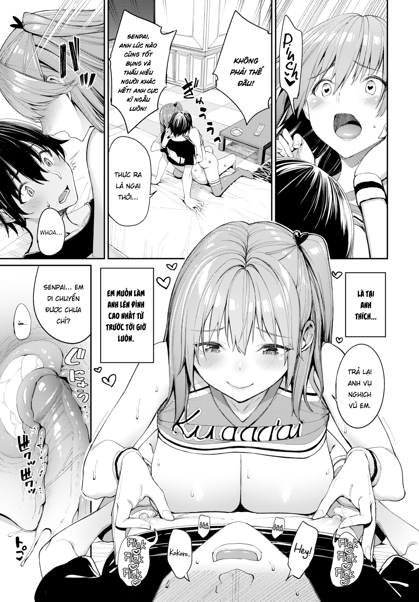 Đọc truyện hentai Đừng bỏ cuộc,Kokoro-chan! - Oneshot