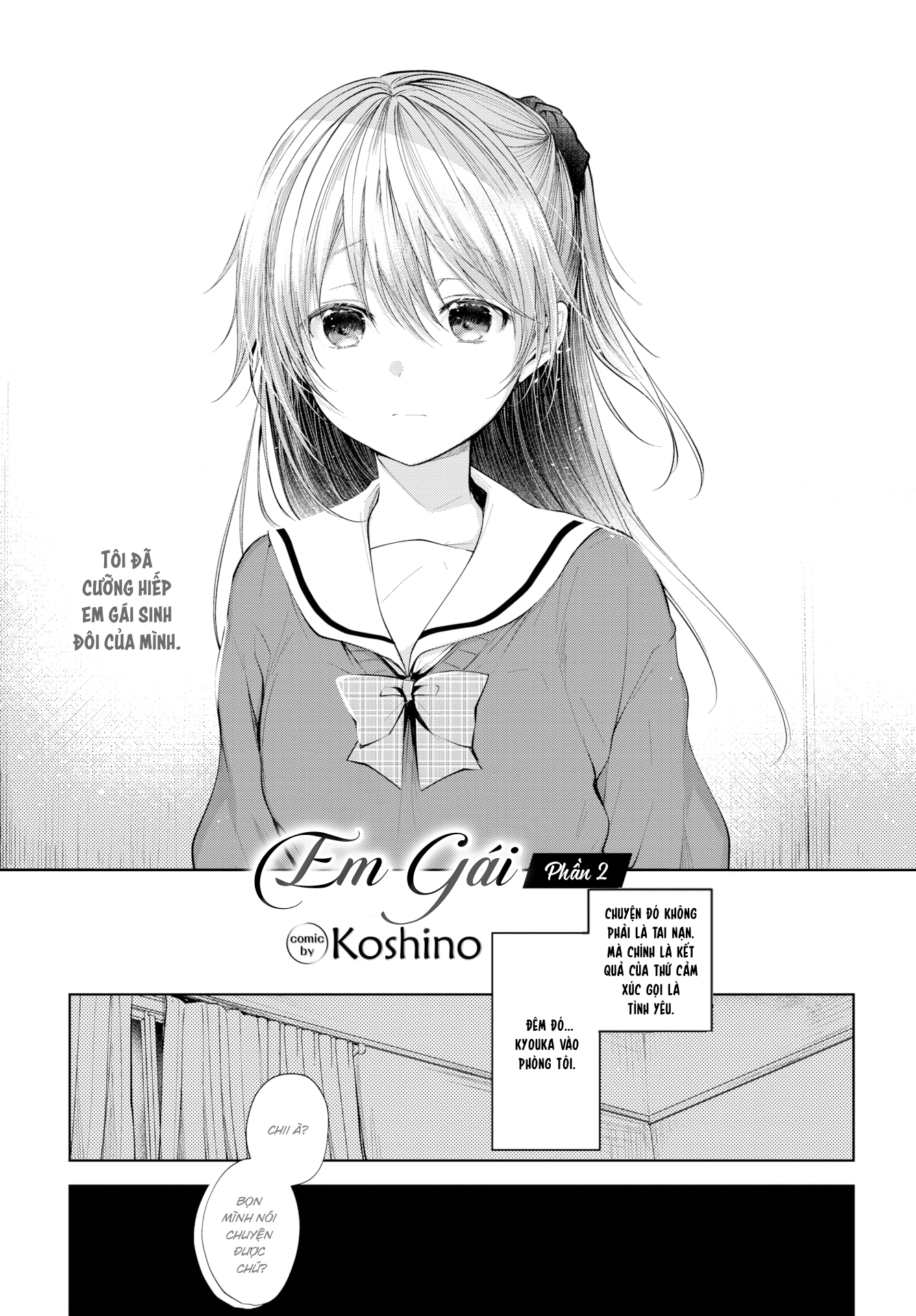 Đọc truyện hentai Em Gái - Chap 2: Quá khứ