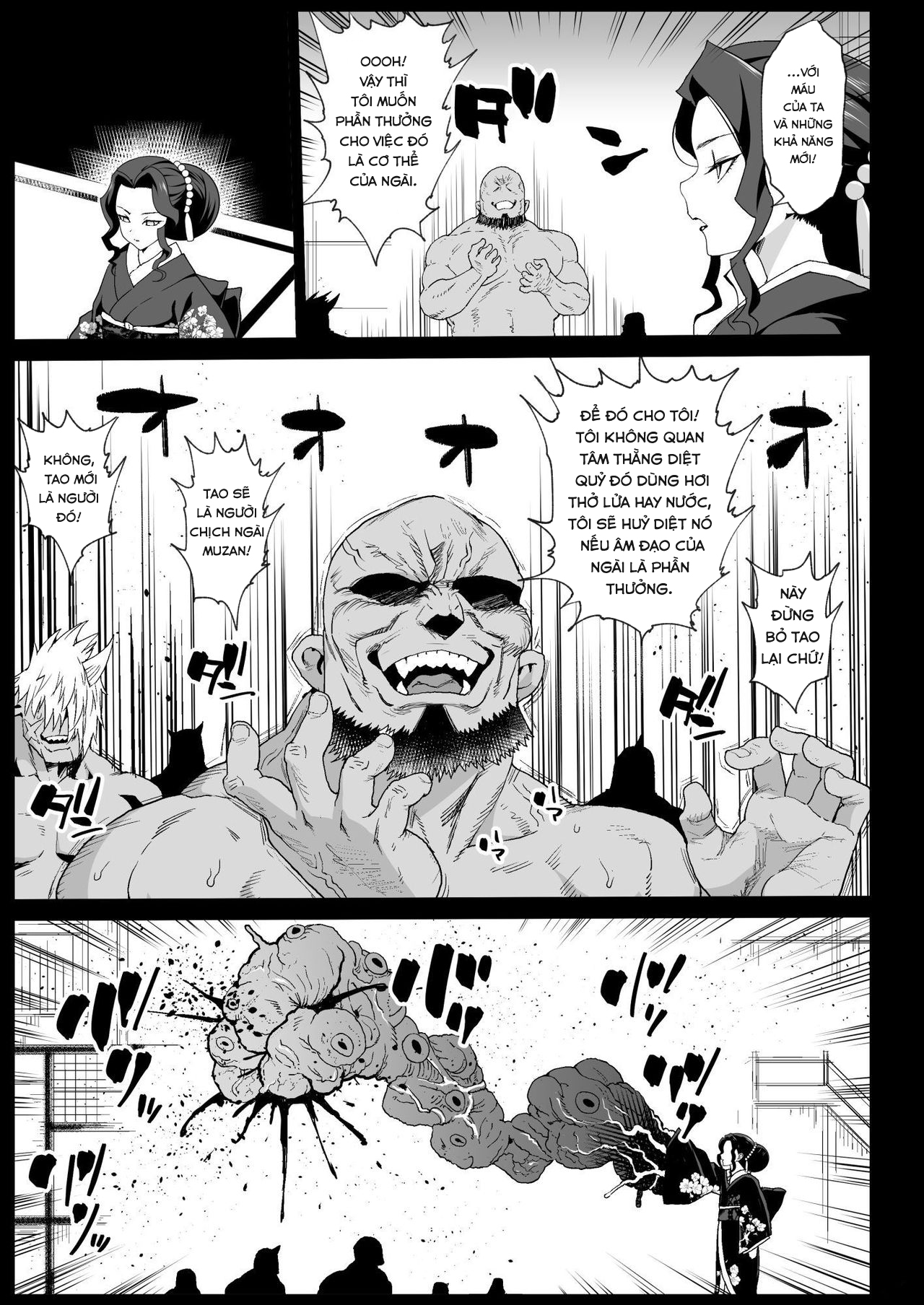 Đọc truyện hentai RAPE OF DEMON SLAYER - Chap 1 : Muzan