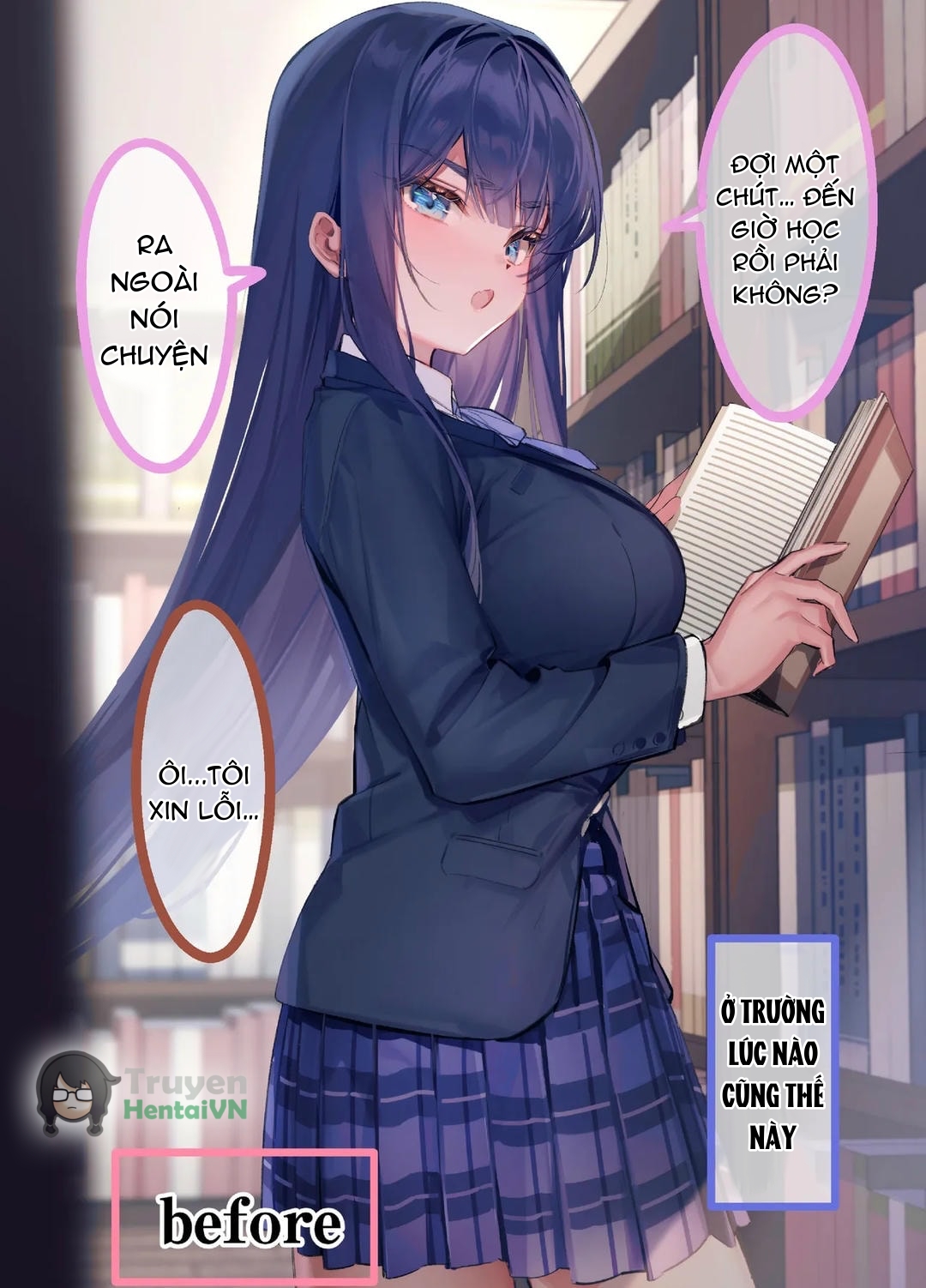 Đọc truyện hentai Boku Dake ni Amai Fuuki Iinchou to no Icha Love Nikutsubo Seikatsu Nisshi - Oneshot