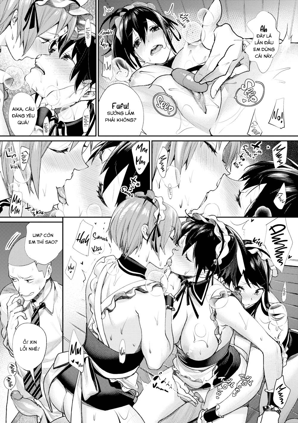 Đọc truyện hentai Lạc và CLB của những coi gái Otaku - Chap 7 [END]