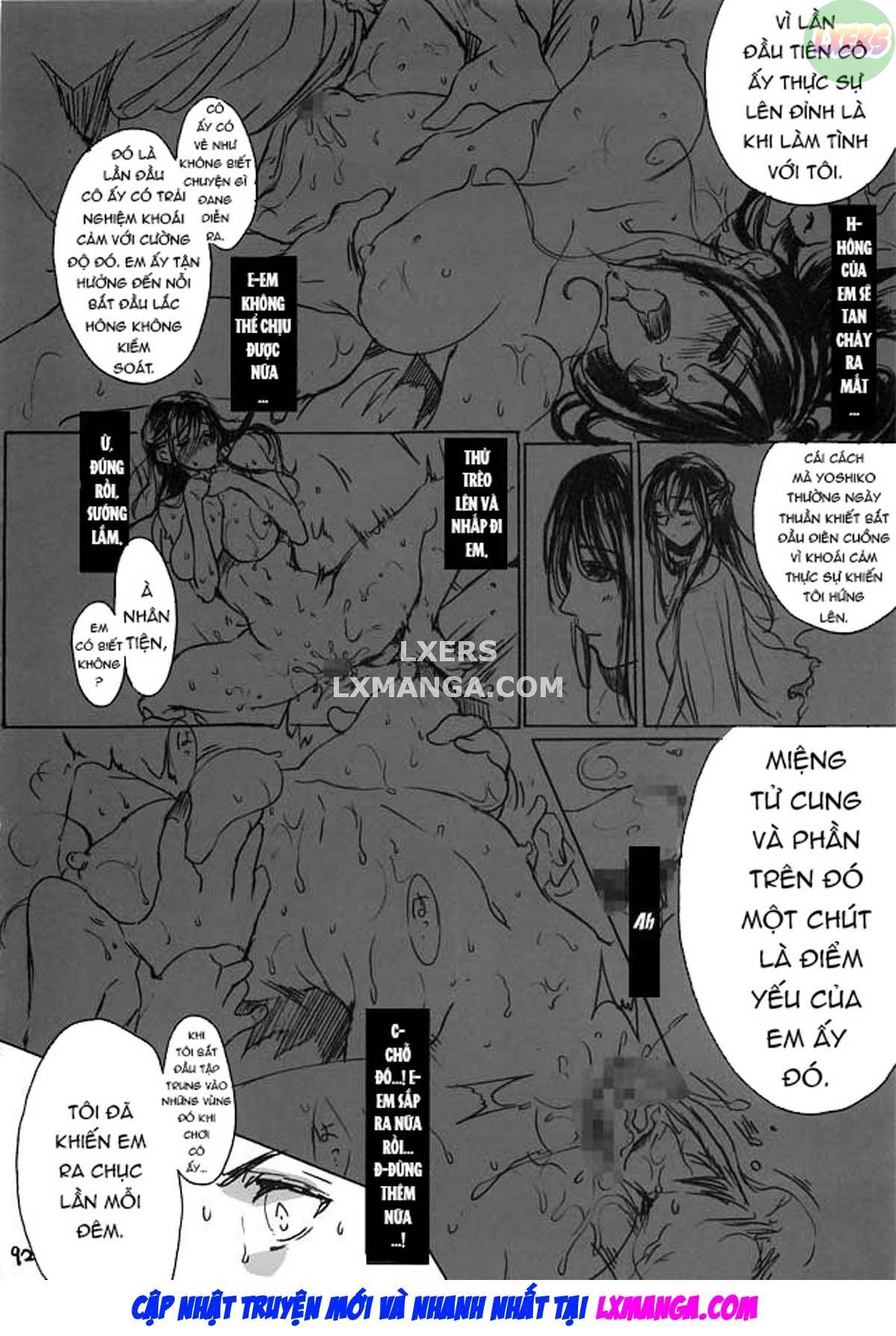 Đọc truyện hentai Cô bạn gái quyến rũ cùng người yêu - Oneshot