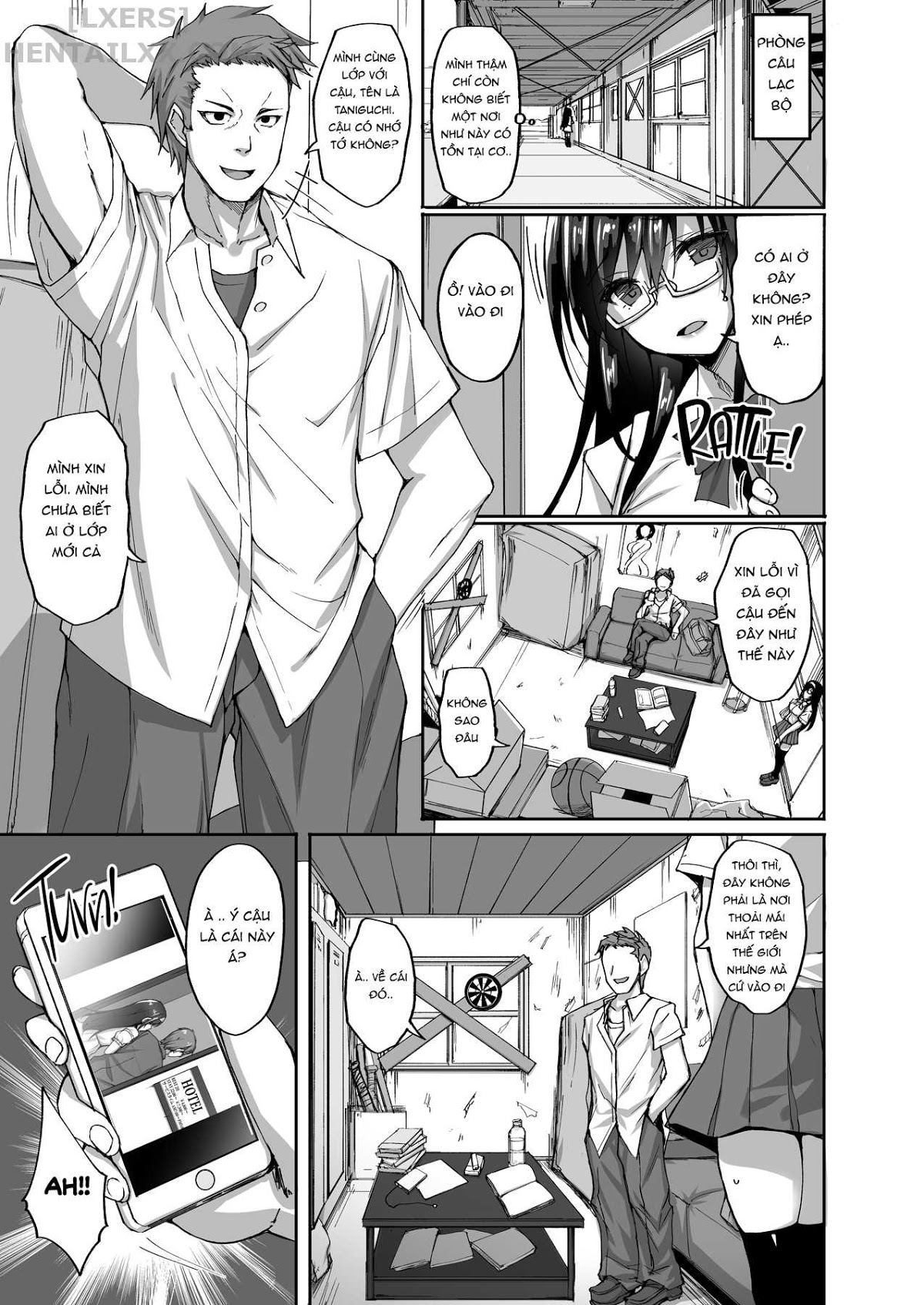 Đọc truyện hentai Netorare Kouhai Kanojo - Chap 1 - Taken and Fucked Behind His Back
