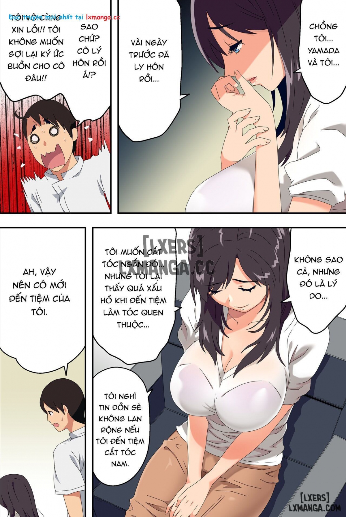 Đọc truyện hentai Barber Shop Fuck - Oneshot