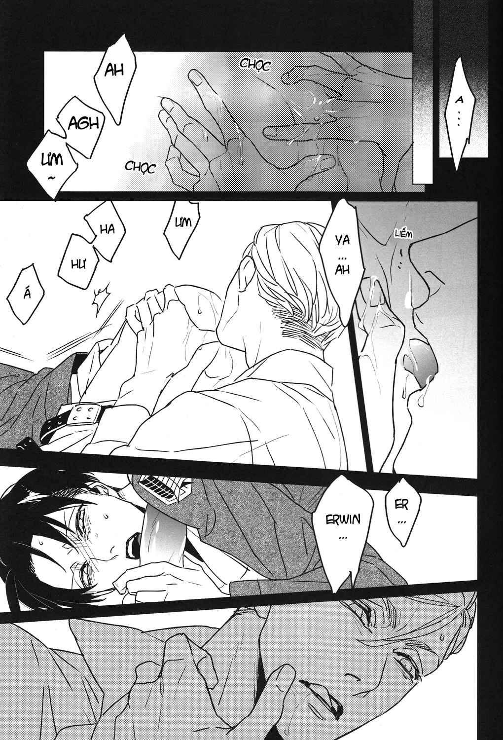 Đọc truyện hentai Icarus ga Nishi no Hate (Shingeki no Kyojin) - Oneshot