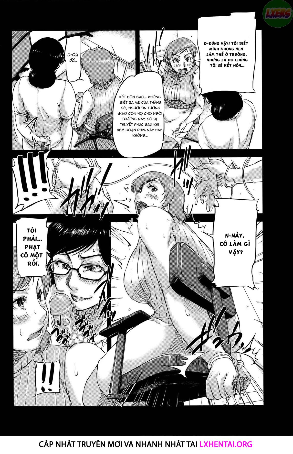 Đọc truyện hentai Jokyoushi Chitai Tousatsuroku - Chap 3