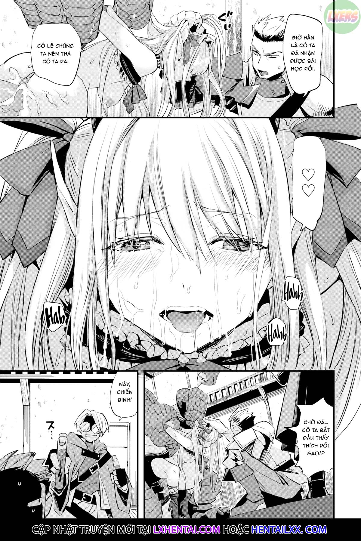 Đọc truyện hentai Con gái của Quỷ vương thật tham lam - Oneshot