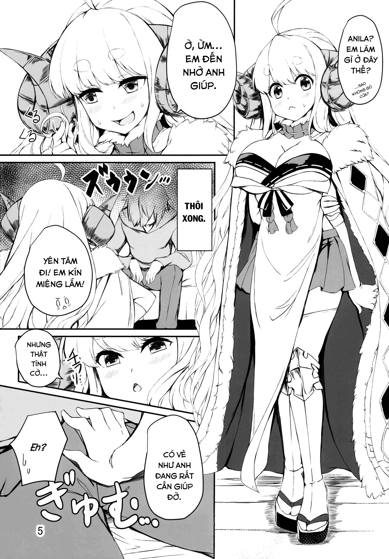 Đọc truyện hentai Kế hoạch tự ý lập gia đình của Anila!! - Oneshot