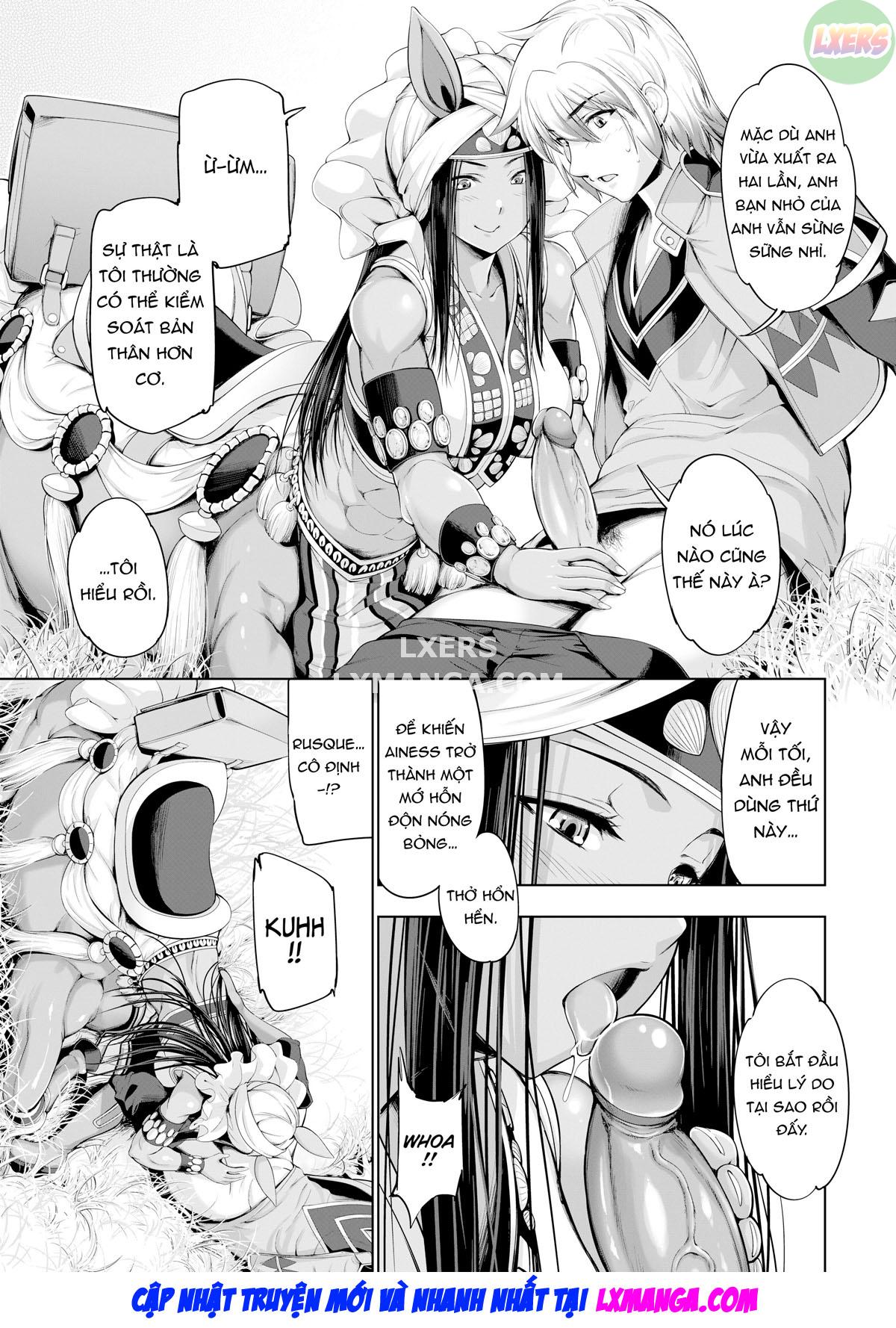 Đọc truyện hentai Rạp xiếc lãng mạn Cô gái quái vật - Chap 3