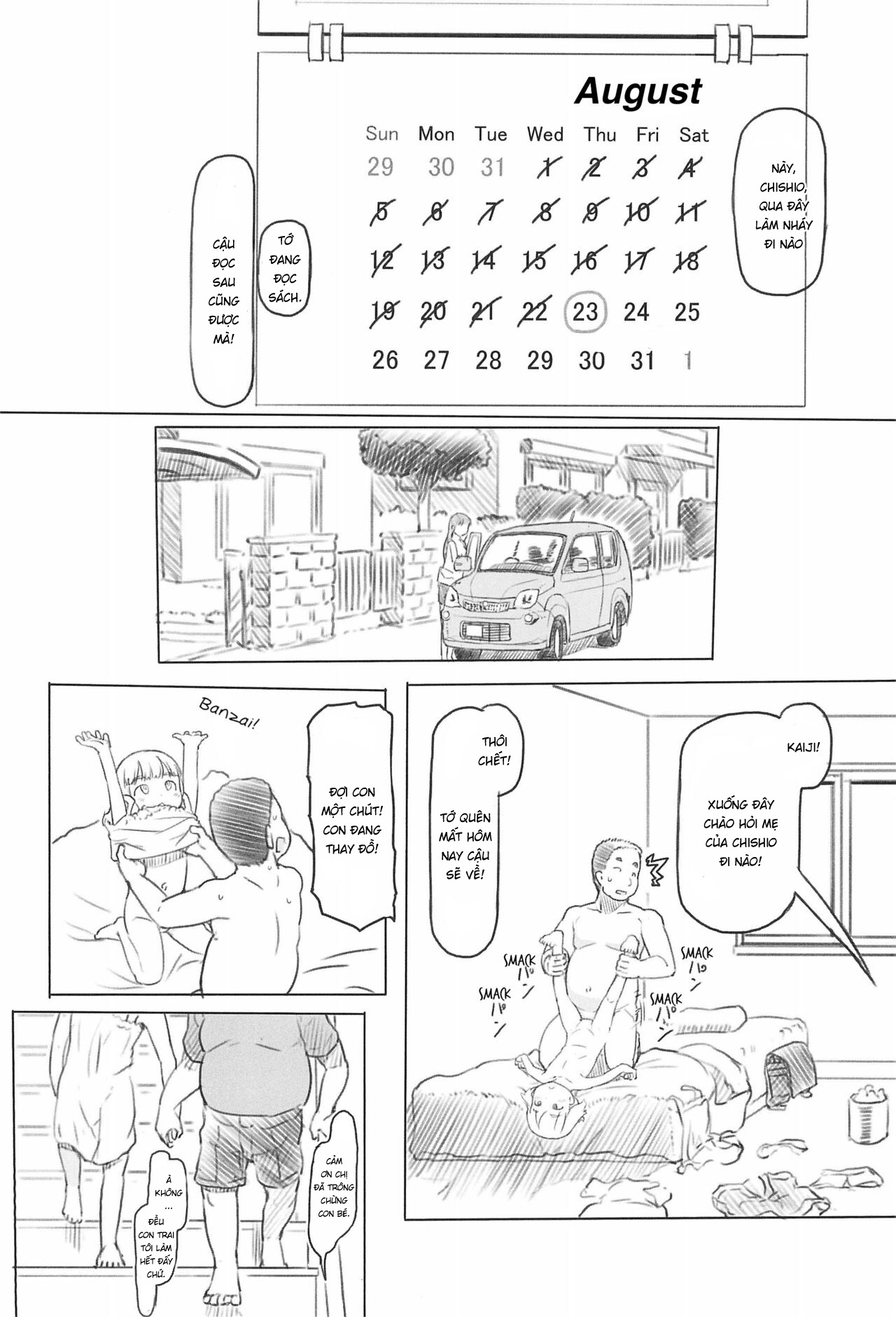 Đọc truyện hentai Sử dụng cô bạn chậm phát triển như cái bình chứa tôn - Chap 2