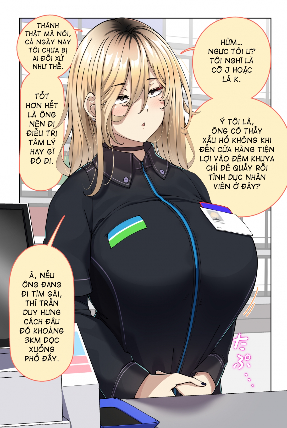 Đọc truyện hentai Truyện ngắn về cô đàn em hàng khủng ở chỗ làm thêm - Oneshot