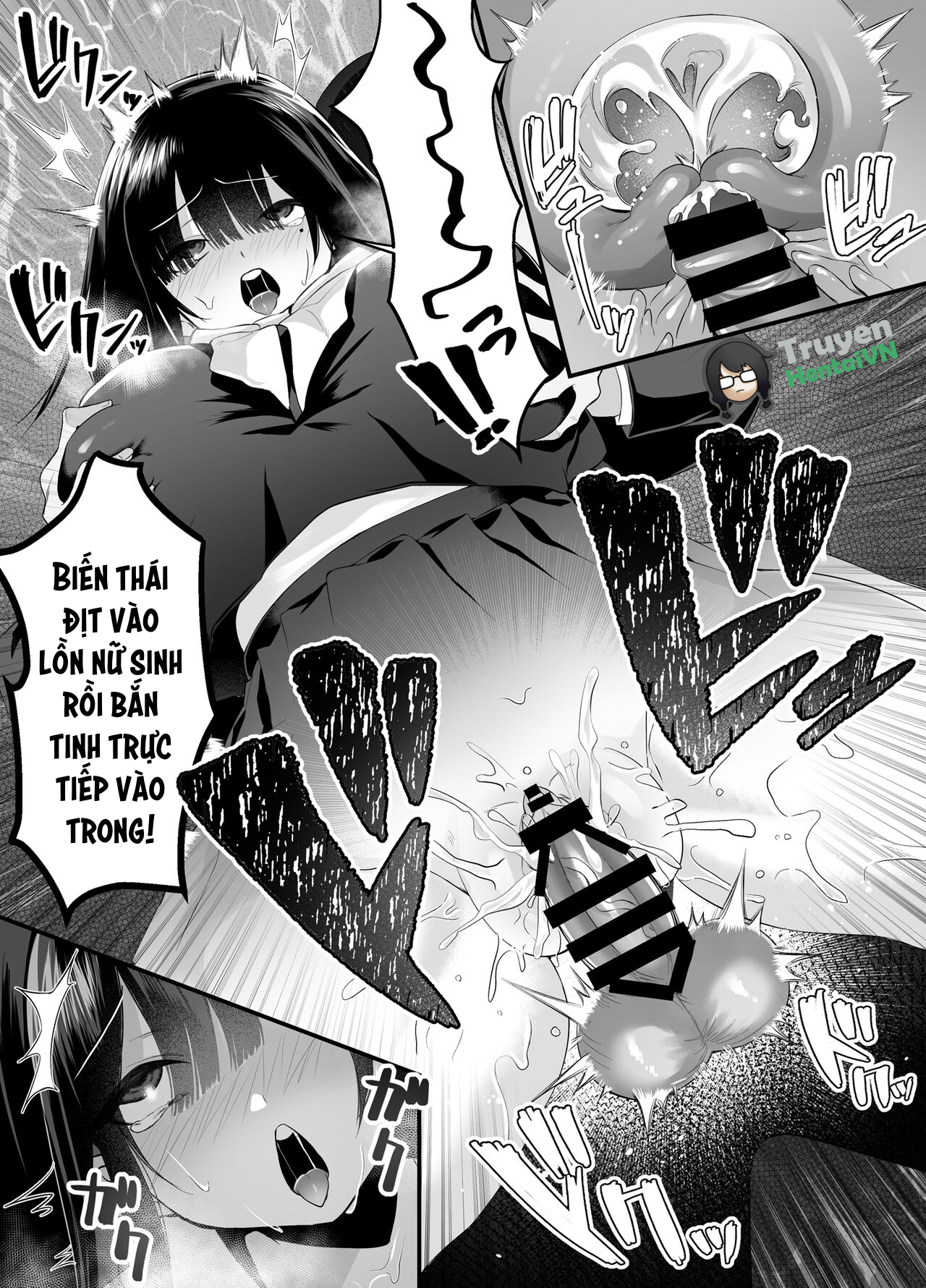 Đọc truyện hentai Fujun Isei Kouyuu shitara Soku Taigaku no Seijun Muku na Gakuensei ni Itazura ~Densha Chikan Hen~ - Oneshot