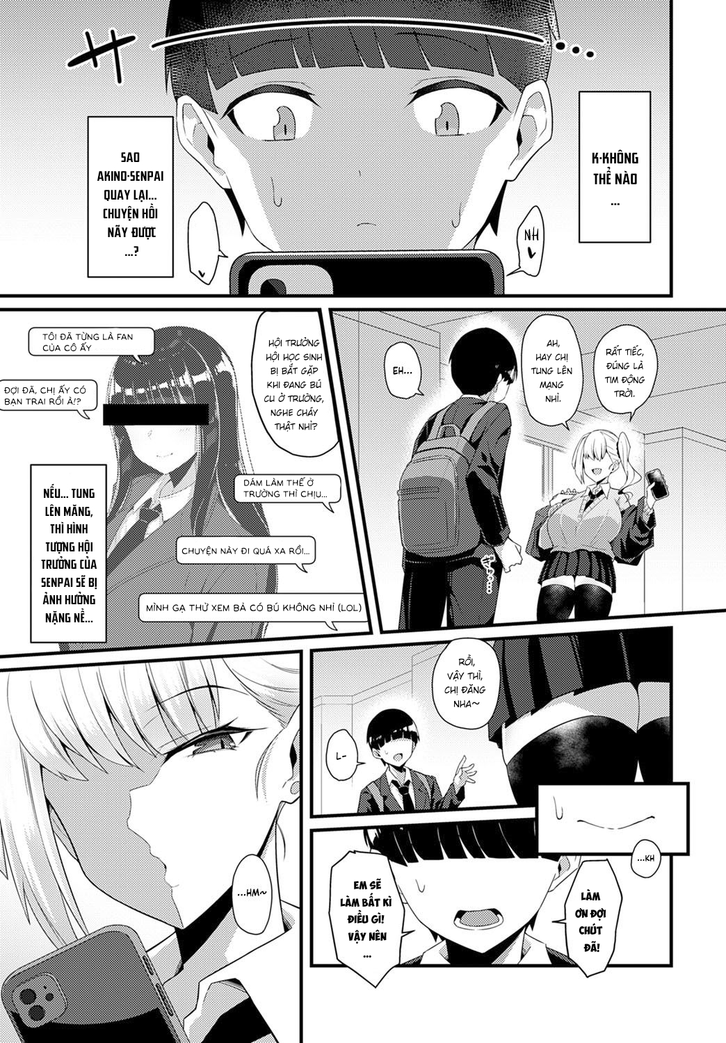Đọc truyện hentai Gal Senpai ni Taberareta - Oneshot