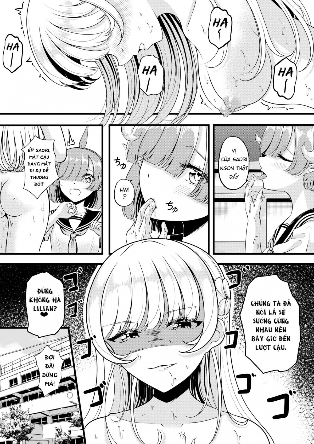 Đọc truyện hentai Lilith's Troubles - Saori's Troubles - Oneshot