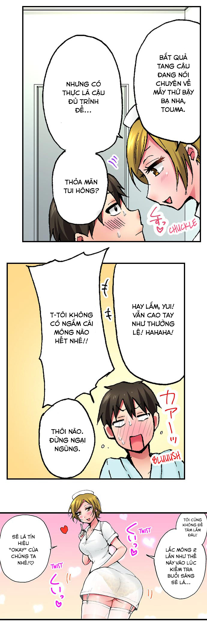Đọc truyện hentai Pranking the Working Nurse - Chap 1