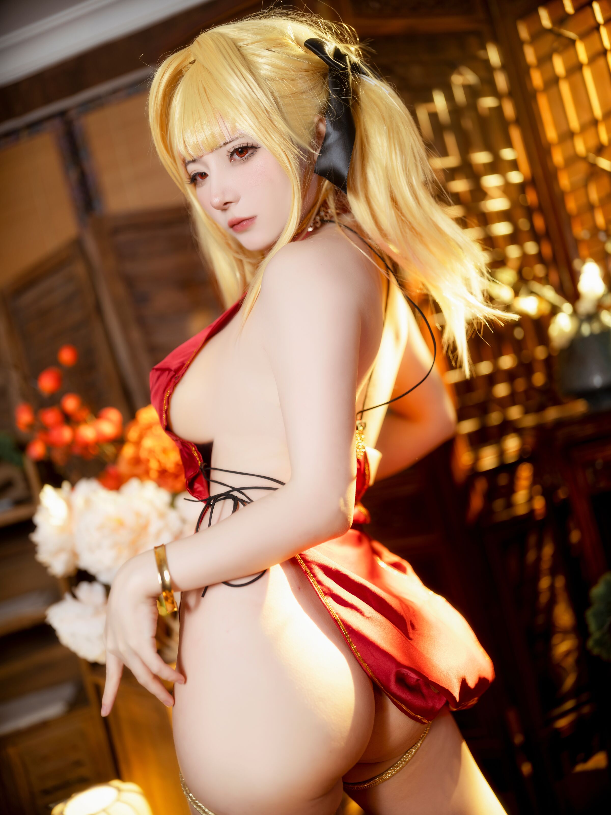 Đọc truyện hentai Tuyển tập Albums siêu phẩm Cosplay - Chap 325 - Meng Ji Lian Feng Nian Stella Cheongsam