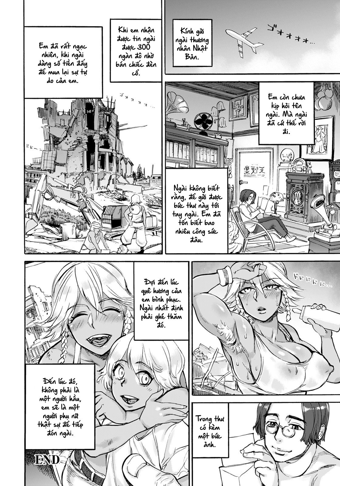 Đọc truyện hentai Aishela Và Cây Đèn Cổ - Oneshot