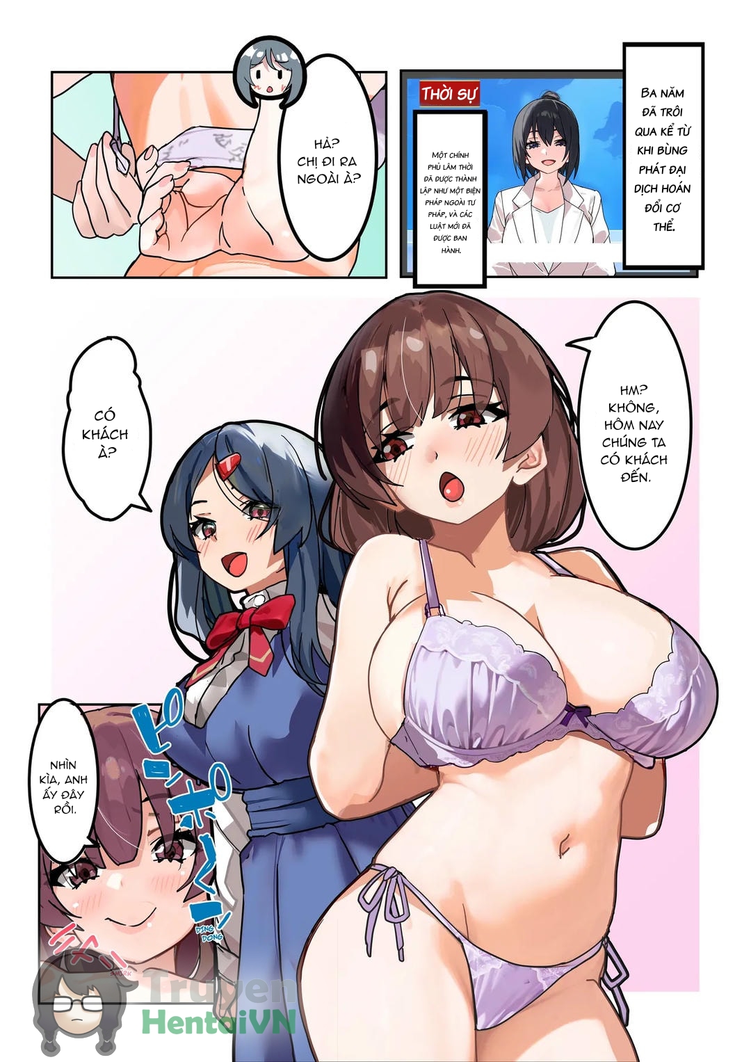 Đọc truyện hentai His life, Her swap: The Case of Toko Asai - Oneshot