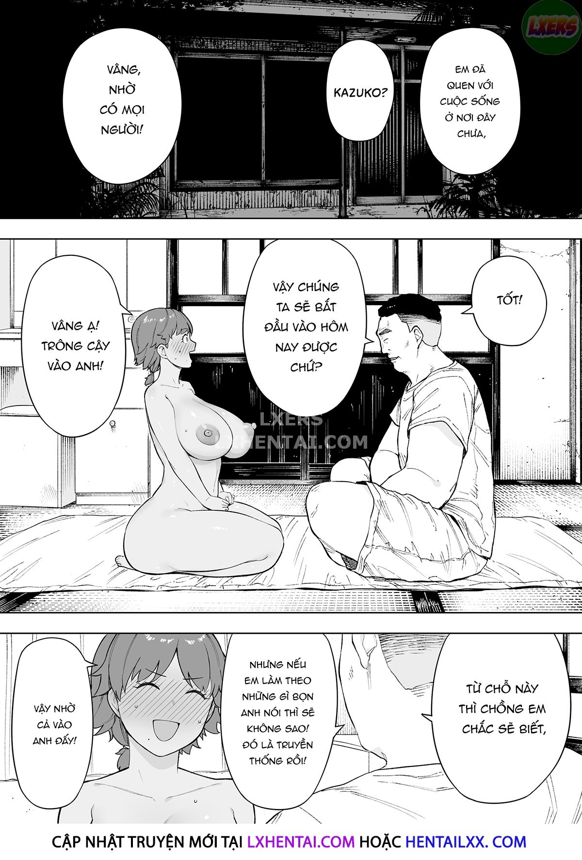 Đọc truyện hentai Shared Wife Kazuko - Oneshot