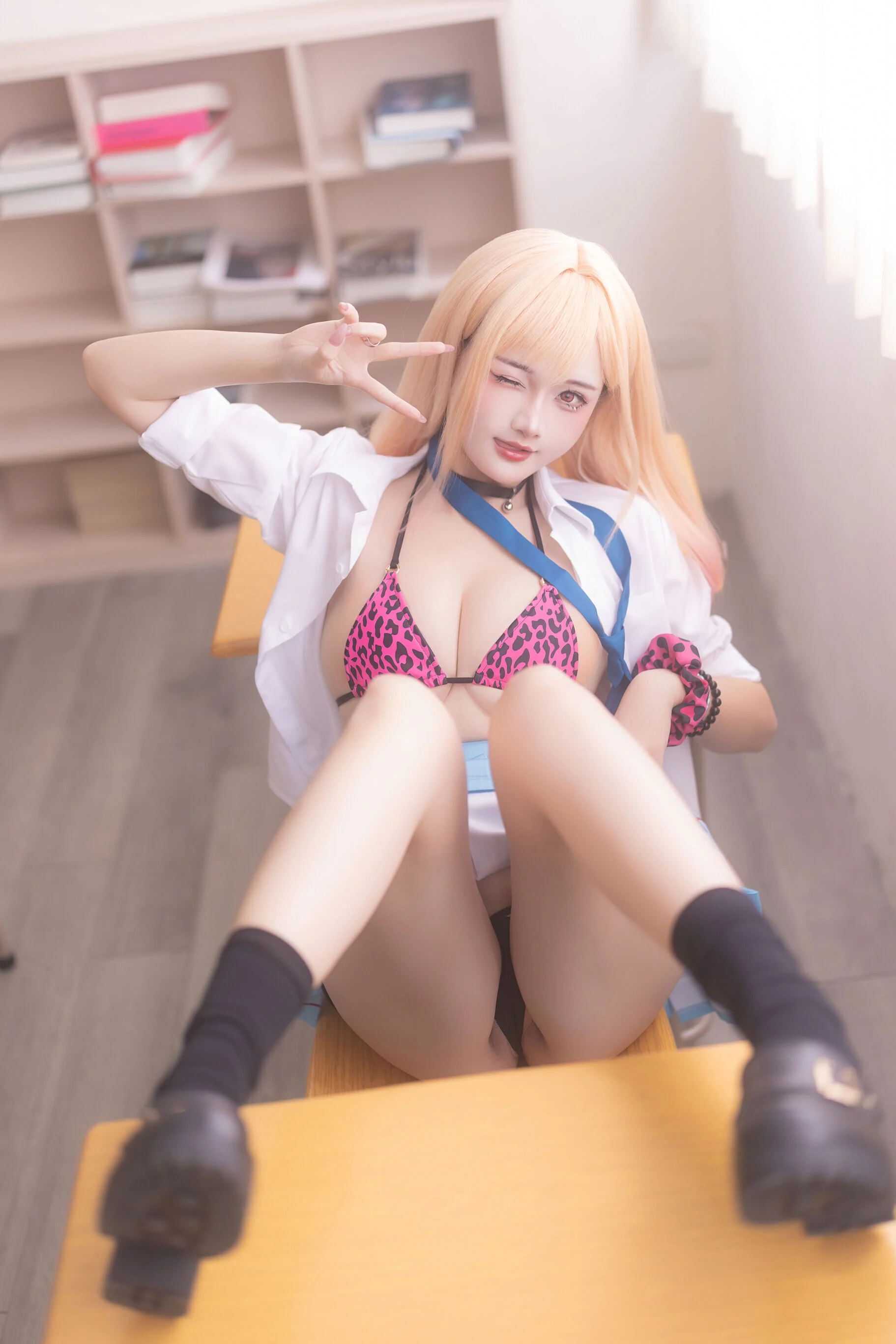 Đọc truyện hentai Tuyển tập Albums siêu phẩm Cosplay - Chap 1442 - Xiaoyukiko - Kitagawa Marin School Gyaru