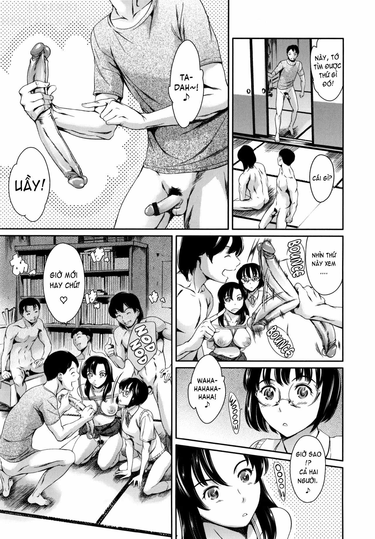 Đọc truyện hentai Houkago Dorei Club +1 - Chap 4