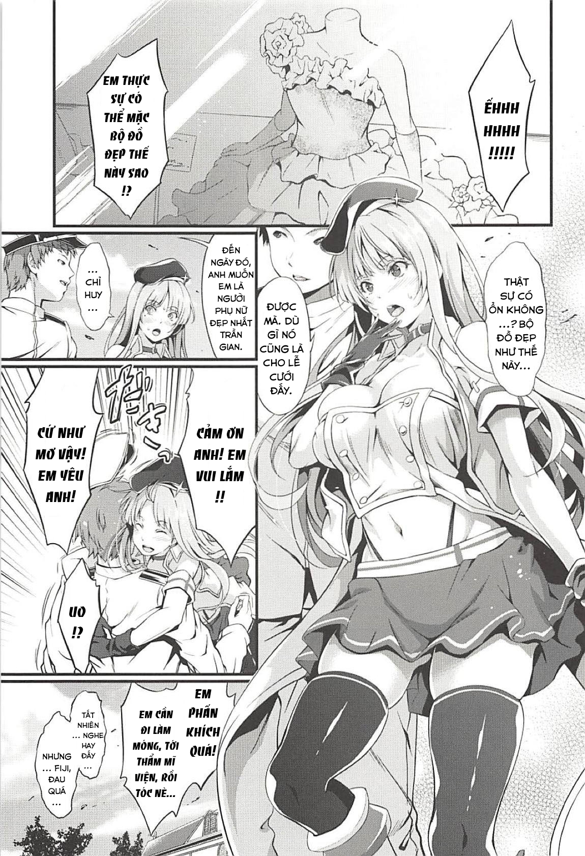 Đọc truyện hentai Đêm ngọt ngào trước lễ cưới với Fiji. - Oneshot