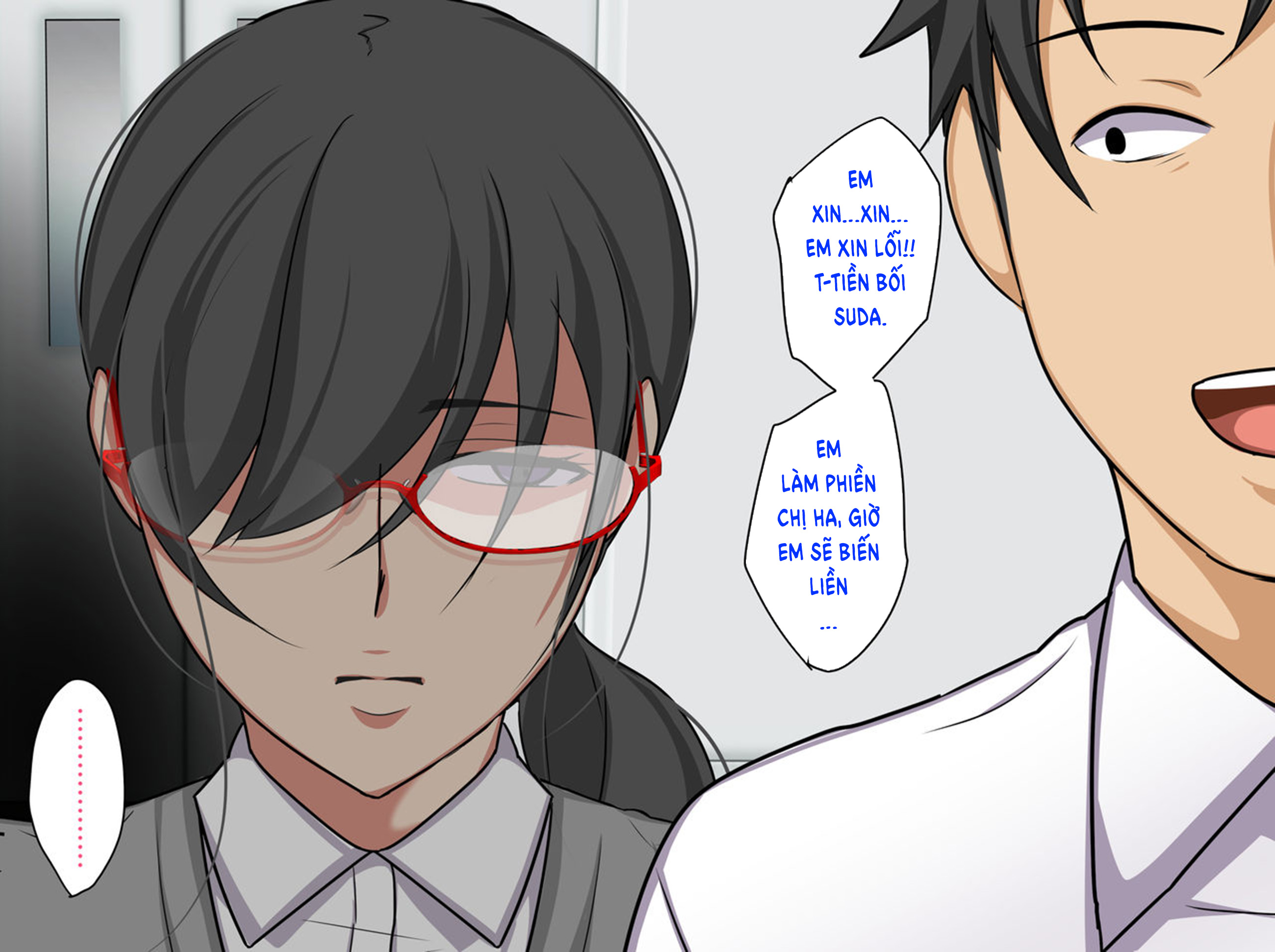 Đọc truyện hentai Kaisha no AroThir Mojo to Yatte mita - chap 1