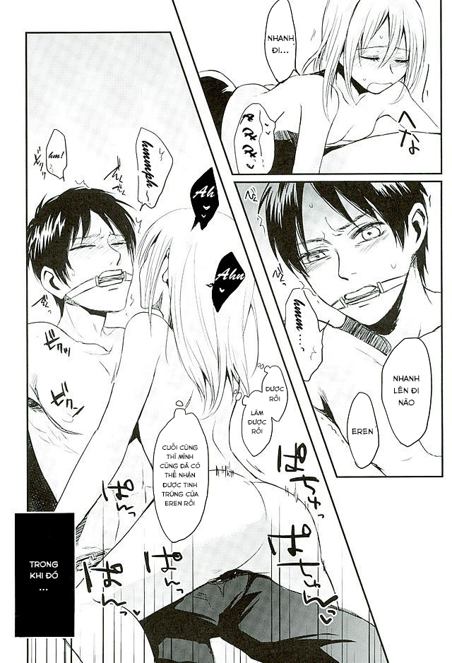 Đọc truyện hentai Reizoku wa Kami ni Arazaru (Shingeki no Kyojin) - Oneshot