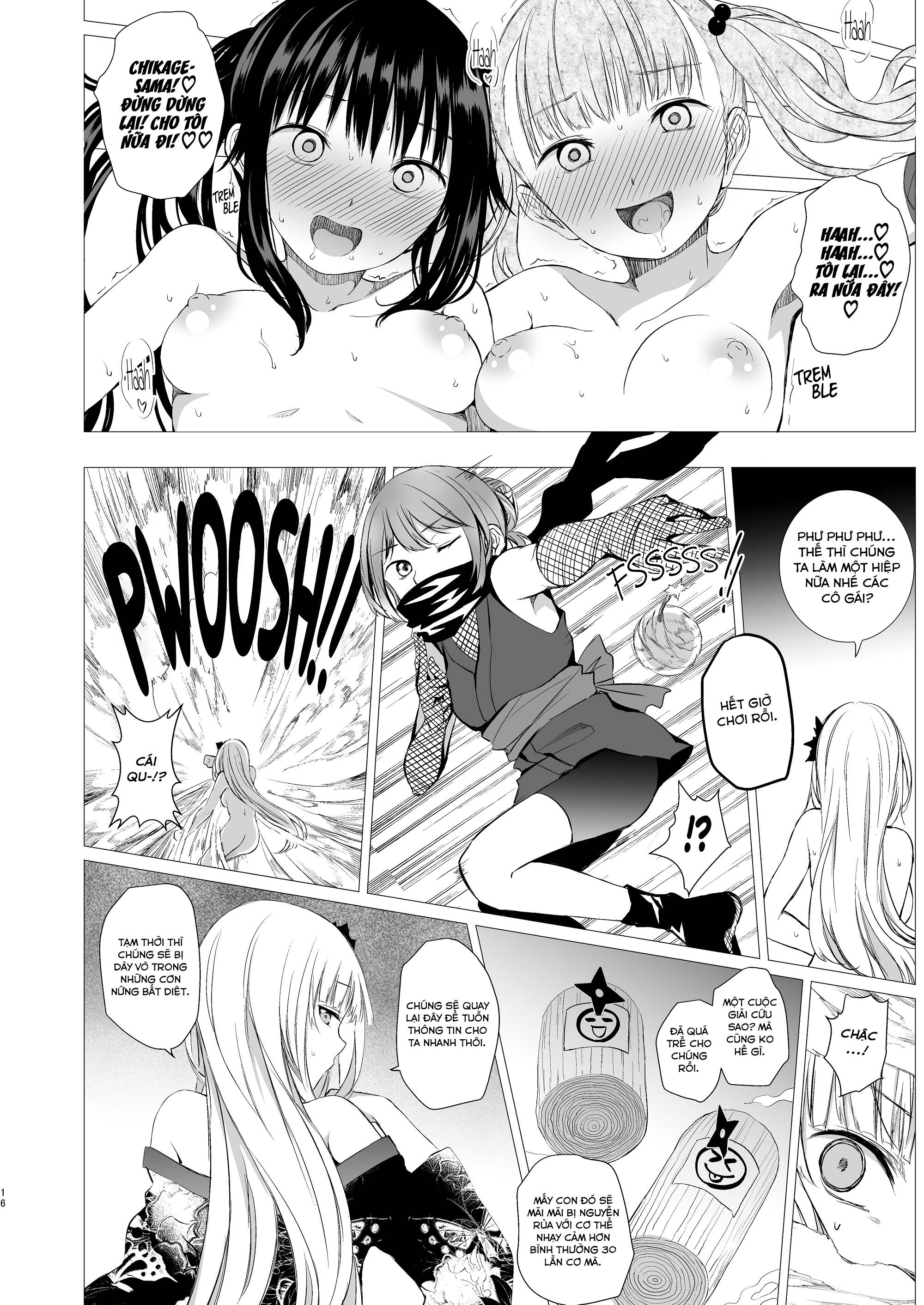 Đọc truyện hentai Oshinobi Shoujo No Asobikata - Oneshot