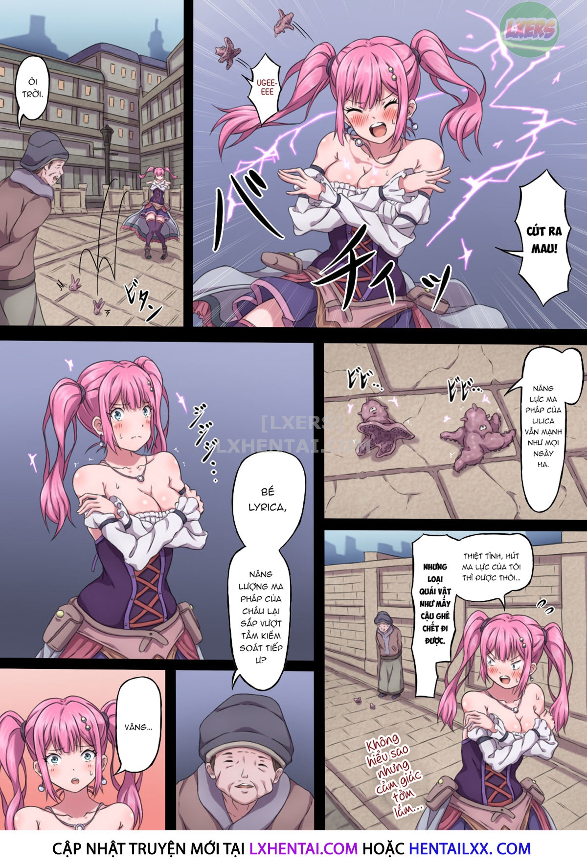 Đọc truyện hentai Sorceress Lyrica ~Climaxing to the Limit~ - Chap 1