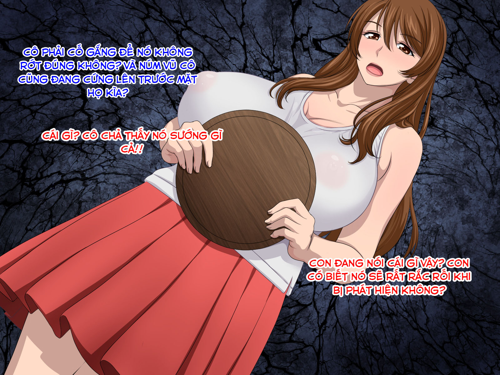 Đọc truyện hentai Oba-san to Oikko no Love Love Haramase Natsuyasumi - Chap 10