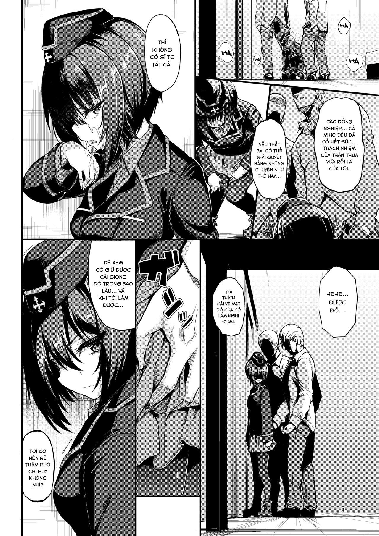 Đọc truyện hentai The Rape of Kuromorimine -The First Day - Oneshot