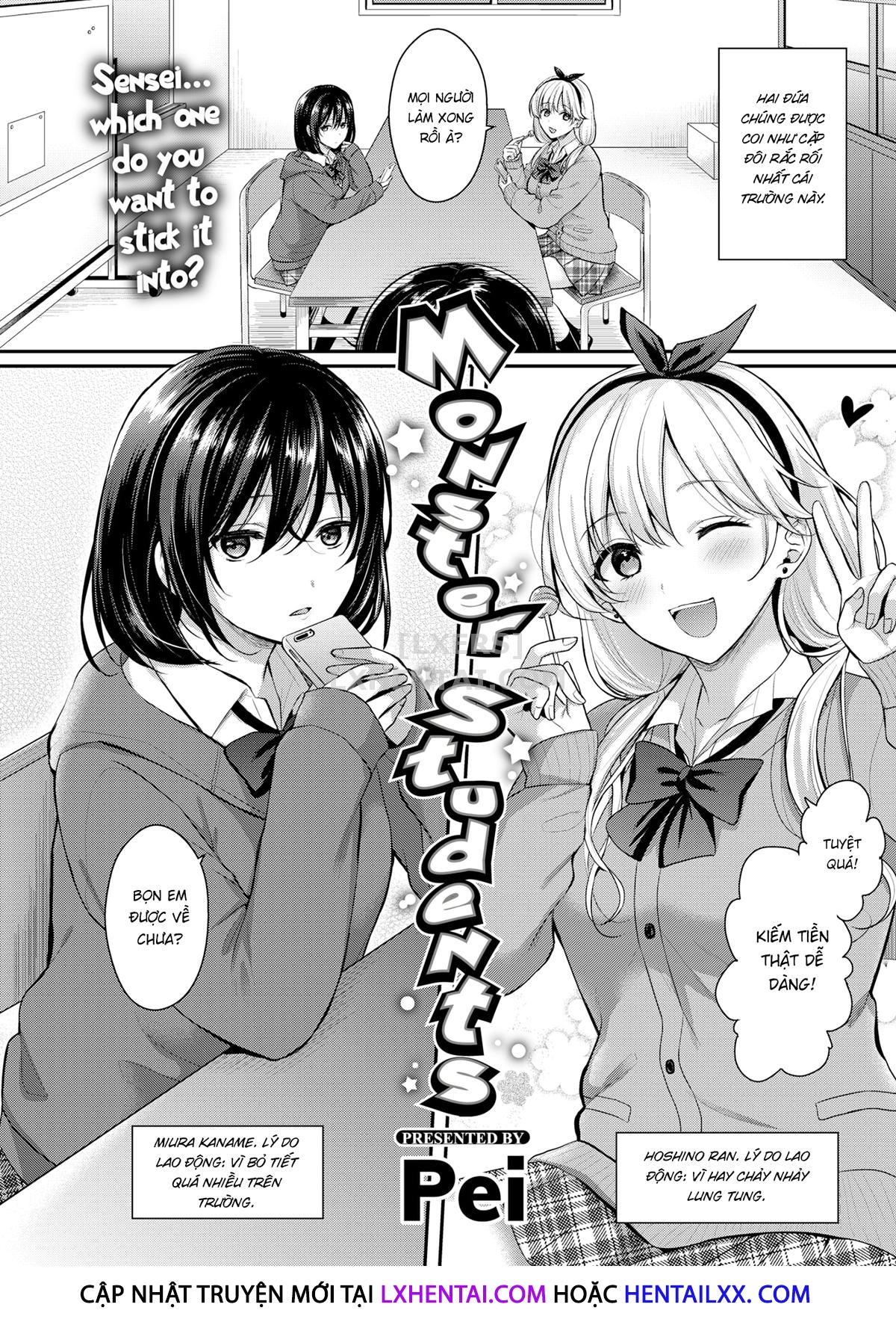 Đọc truyện hentai Monster Students - Oneshot