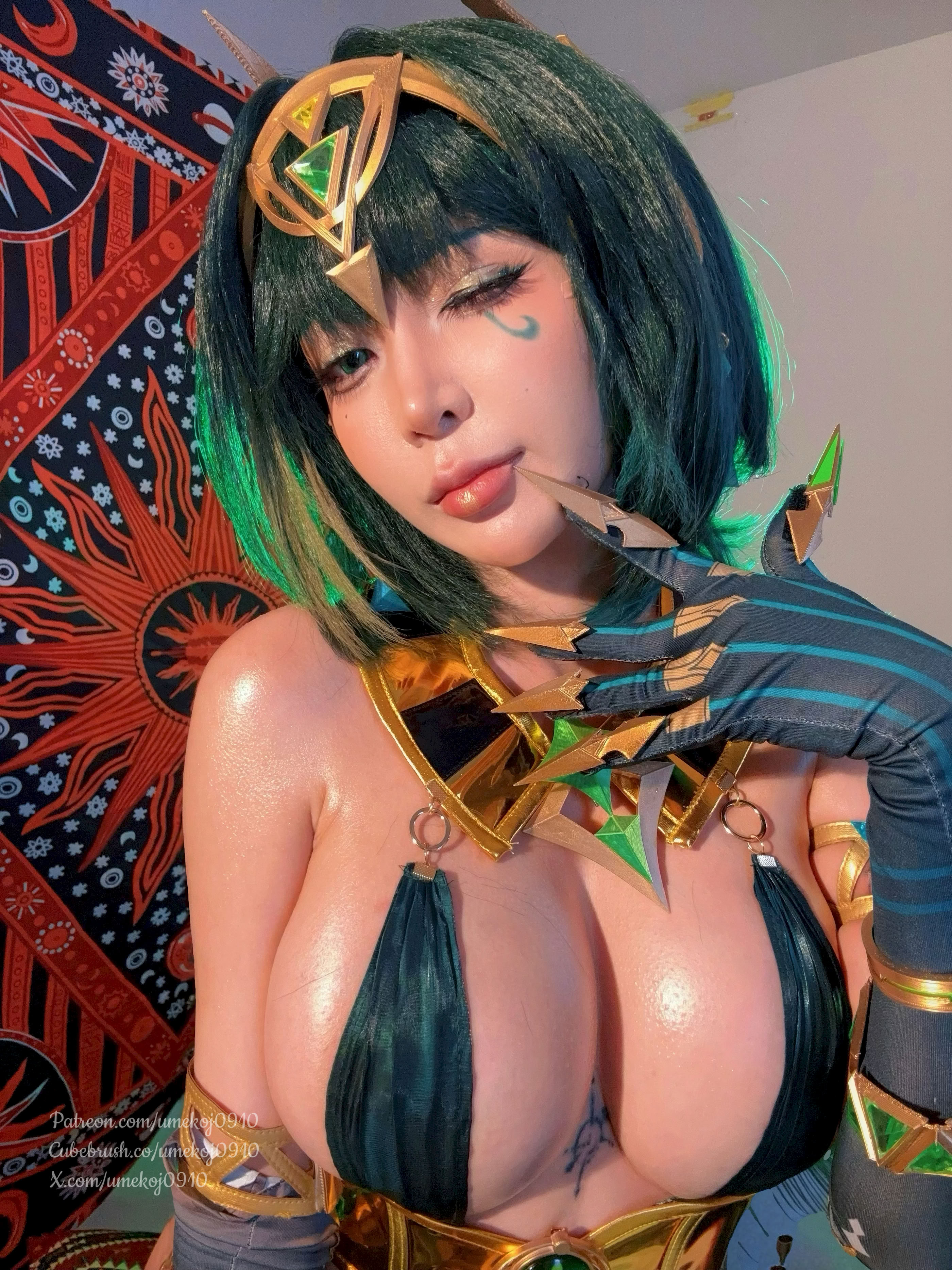 Đọc truyện hentai Tuyển tập Albums siêu phẩm Cosplay - Chap 1402 - Umeko Y - Nefer Women Impact