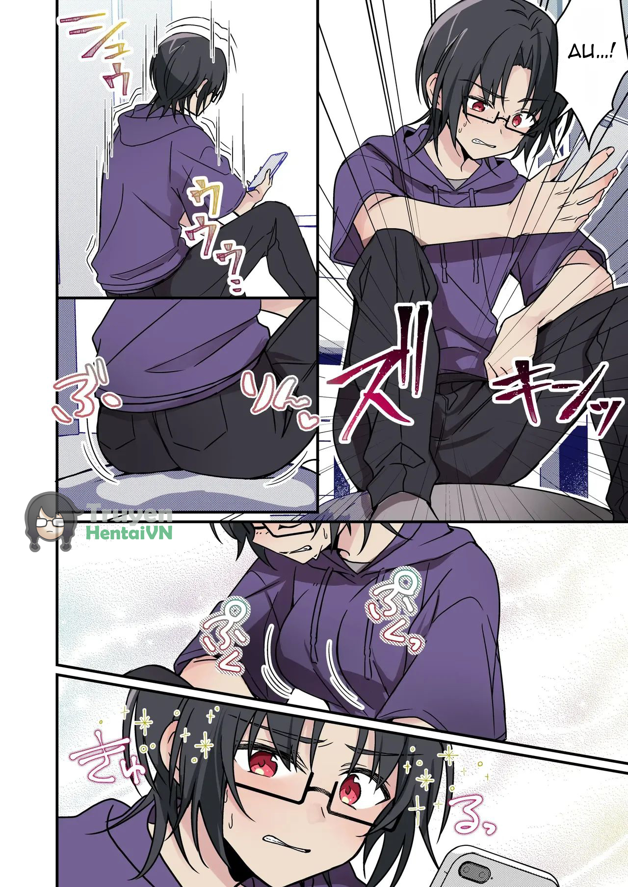 Đọc truyện hentai Jinsei Kaihen Appli de Barairo no Hibi? ~Jibun o Ukkari Dosukebe Bishoujo ni~ - Oneshot