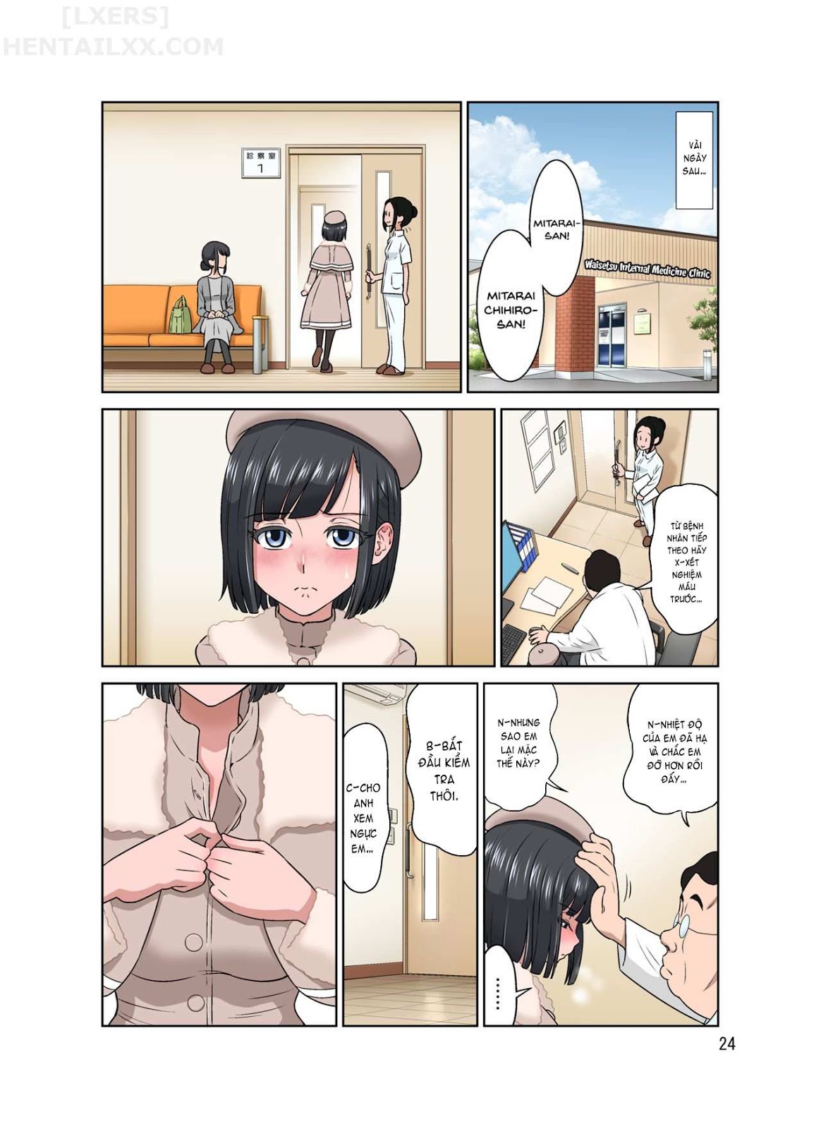 Đọc truyện hentai Waisetsu Clinic - Oneshot