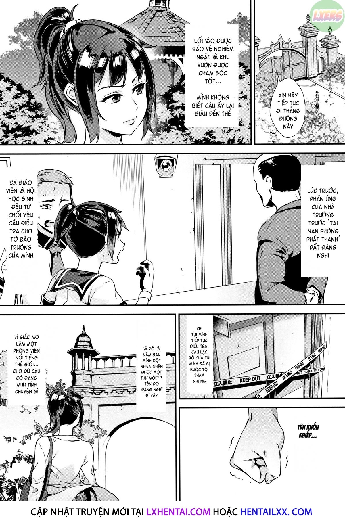 Đọc truyện hentai Gakuen Rankou - Chap 5